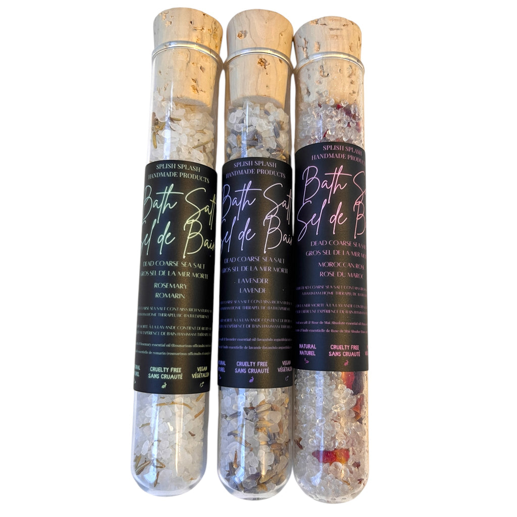 New Bath Salt Tubes