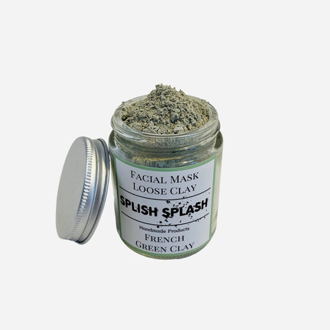 Masque visage à l'argile naturelle